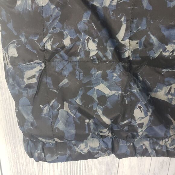 Theory Vest Men's Large Black Camo Light Puffer Reversible Turco BQ Quilted - Picture 6 of 9